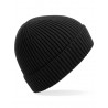 Winter hat - mod. B380:Black, 97% acrylic / 2% polyester / 1% elastane, One Size